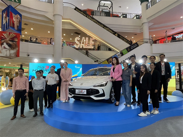 震撼登场！MG3 HYBRID + 泰国上市，树立新时代混合动力新标杆